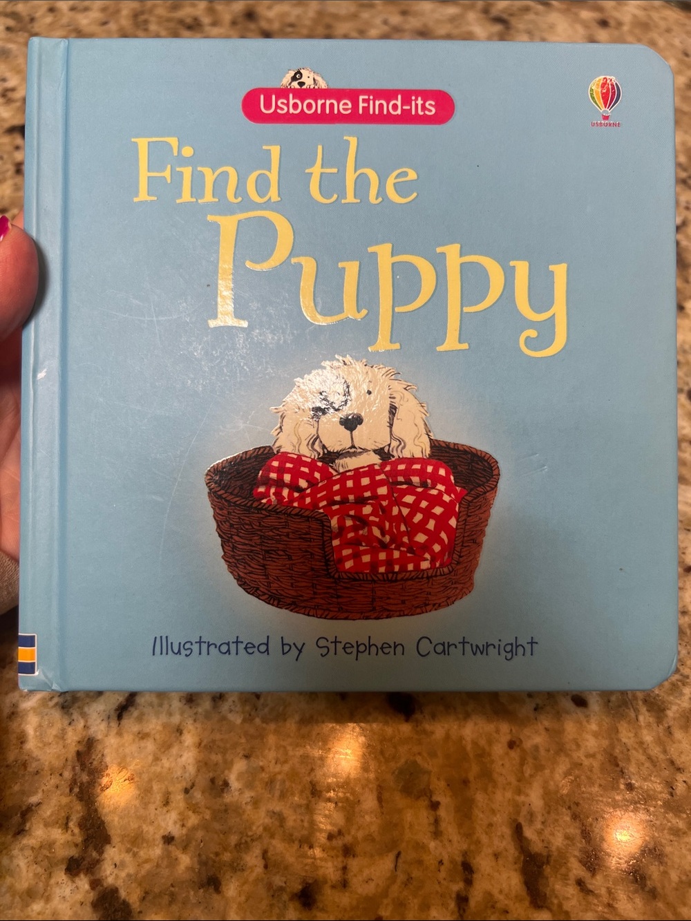Usborne Find the Puppy Board Book